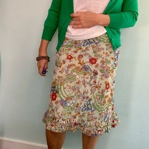 MNG Mídi Skirt Lined Size XS